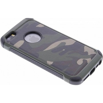 Army Defender Backcover iPhone SE / 5 / 5s hoesje - Groen