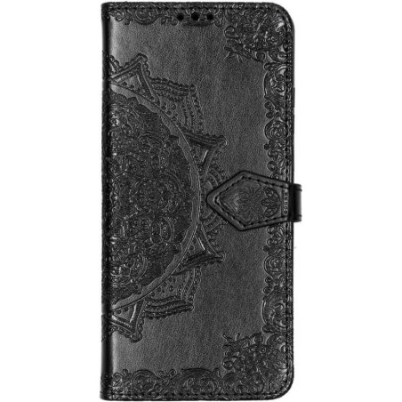 Mandala Booktype Huawei P30 Pro hoesje - Zwart