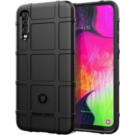 Samsung Galaxy A50 hoes - Heavy Armor TPU Bumper - Zwart