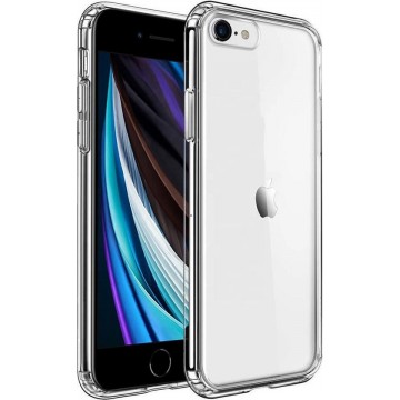 Apple iPhone 7 / 8 / SE 2020 Hoesje - Transparant- Shock Proof case