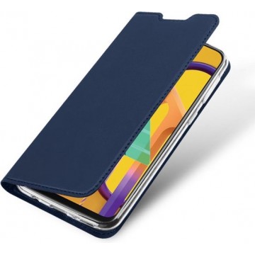 DUX DUCIS TPU Wallet hoesje voor Samsung Galaxy M21 hoesje - blauw