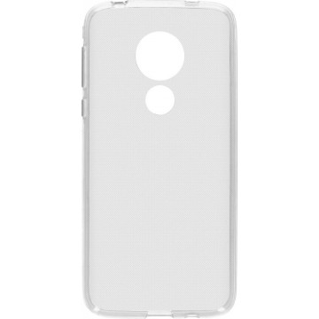 Accezz Clear Backcover Motorola G7 Power hoesje - Transparant