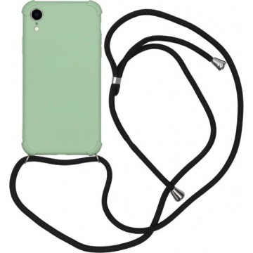 iMoshion Color Backcover met koord iPhone Xr hoesje - Groen