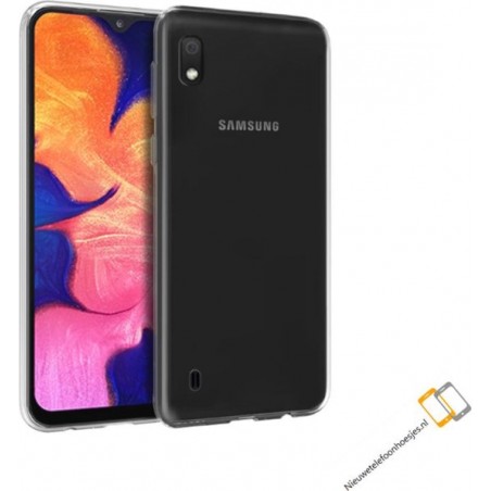 Nieuwetelefoonhoesjes.nl / Samsung Galaxy A10 Transparant siliconen hoesje