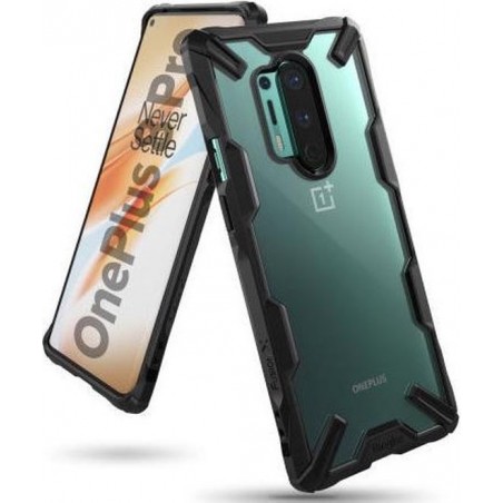 Ringke Fusion X OnePlus 8 Pro Hoesje Zwart