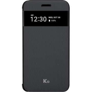 LG Quick cover - zwart - voor LG K10 2017