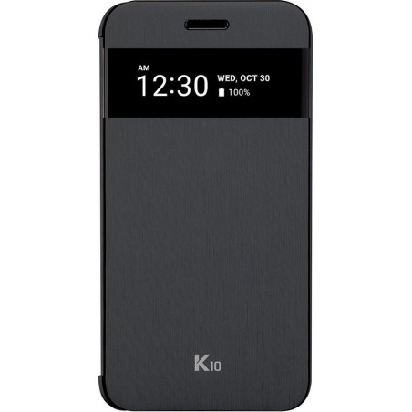 LG Quick cover - zwart - voor LG K10 2017