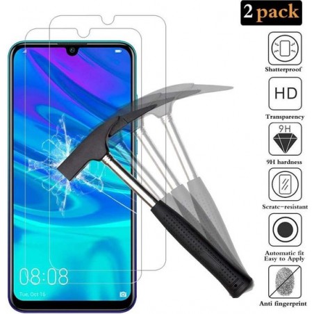 Huawei P Smart 2020  / Huawei P Smart 2019 Screen Protector [2-Pack] Tempered Glas Screenprotector