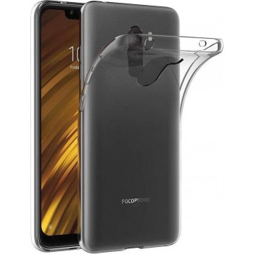 MMOBIEL Siliconen TPU Beschermhoes Voor Xiaomi Pocophone F1 - 6.18 inch 2018 Transparant - Ultradun Back Cover Case
