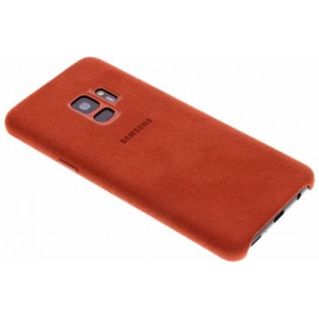 Samsung Alcantara leather cover - rood - voor Samsung Galaxy S9