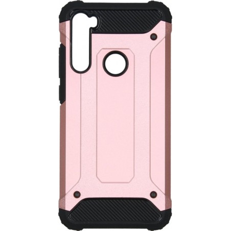iMoshion Rugged Xtreme Backcover Xiaomi Redmi Note 8T hoesje - Rosé Goud