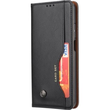 Xiaomi Mi 10T Lite 5G zwart agenda wallet hoesje