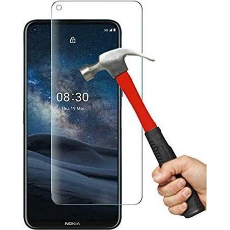 Nokia 8.3 Screenprotector Glas - Tempered Glass Screen Protector - 2x