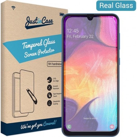 Samsung Galaxy A30s screenprotector van gehard glas - Just in Case