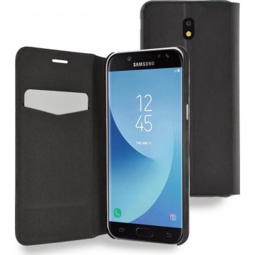Azuri Samsung J3 (2017) hoesje - Ultra dunne book case - Zwart