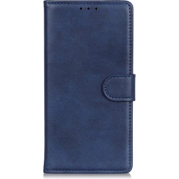 Samsung Galaxy A40 Hoesje - Luxe Book Case - Blauw