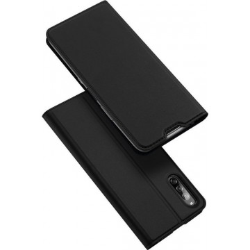 Luxe zwart agenda wallet hoesje Sony Xperia L4