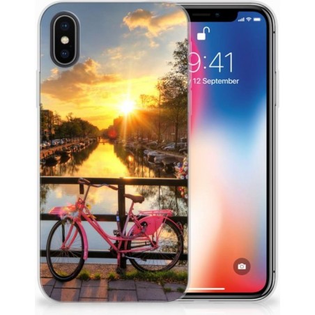 iPhone X | Xs TPU Hoesje Amsterdamse Grachten