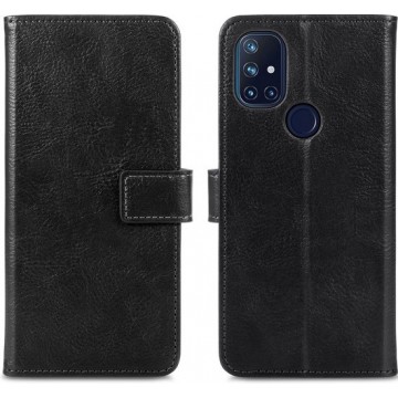 iMoshion Luxe Booktype OnePlus Nord N10 5G hoesje - Zwart