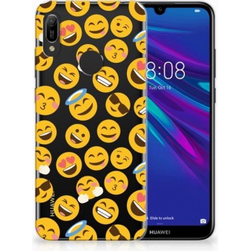 Huawei Y6 2019 | Y6 Pro 2019 TPU Hoesje Design Emoji