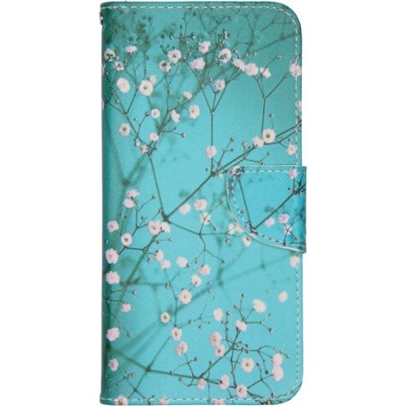 Design Softcase Booktype Samsung Galaxy S20 FE hoesje - Bloesem