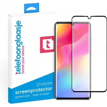 Xiaomi Mi Note 10 Lite Screenprotector Glas - Edge to Edge - Xiaomi Mi Note 10 Lite Screen Protector