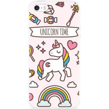 iPhone 5/5S/SE Hoesje Unicorn Time