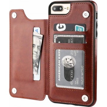 Wallet Case  iPhone 8 Plus / 7 Plus - bruin
