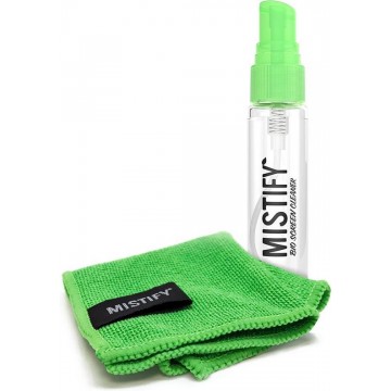 Mistify Natural Screen Cleaner 40ml. + Antibacteriële Microvezeldoek (Eco-friendly)
