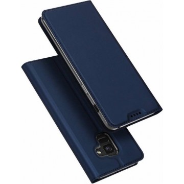 Samsung Galaxy A8 Plus (2018) hoesje - Dux Ducis Skin Pro Book Case - Blauw