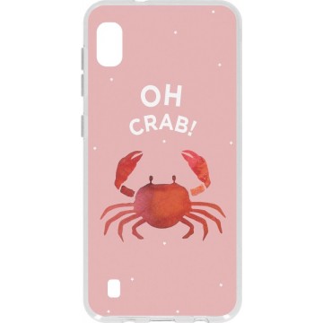 Design Backcover Samsung Galaxy A10 hoesje - Oh Crab
