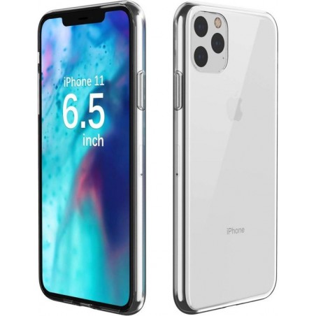 Apple iPhone 11 Pro Max Hoesje Dun TPU Transparant