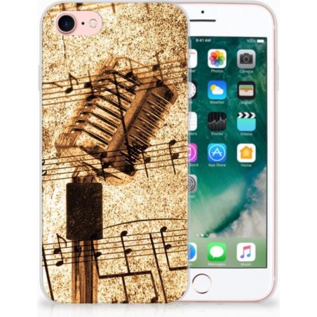 TPU Hoesje iPhone SE (2020) en iPhone 8 | 7 Bladmuziek