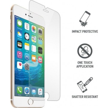iPhone 8 tempered Glass screenprotector ECHT GEHARD GLAS bescherming