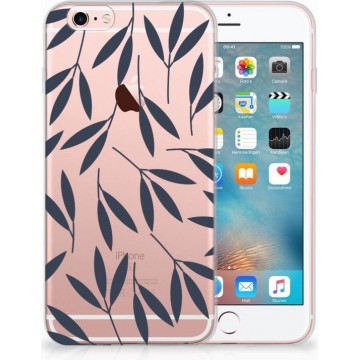 Back cover iPhone 6S Design Leaves Blue