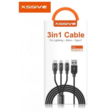 XSSIVE MULTI CABLE 3IN1 USB