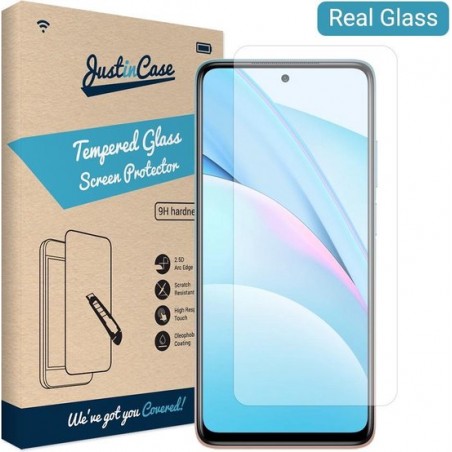 Just in Case Tempered Glass voor Xiaomi Mi 10T Lite Protector - Arc Edges