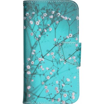 Design Softcase Booktype iPhone 11 hoesje - Bloesem