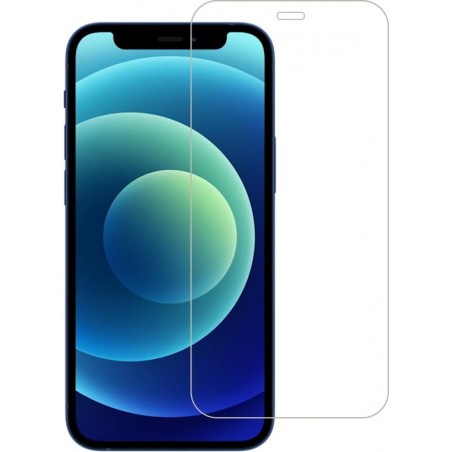 iPhone 12 / 12 Pro Screenprotector Gehard Glas Met Dichte Notch