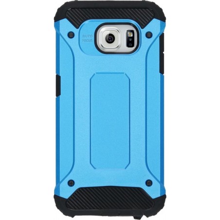 iMoshion Rugged Xtreme Backcover Samsung Galaxy S6 hoesje - Lichtblauw