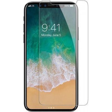 1x iPhone X / 10 screenprotector glas tempered glass