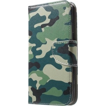 Coverup Samsung Galaxy J5 (2016) Hoesje - Book Case - Camouflage