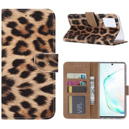 FONU Bookcase Hoesje Luipaard Samsung Galaxy A41