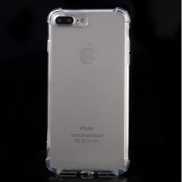 Anti-shock TPU Softcase iPhone 7/8 plus - Transparant