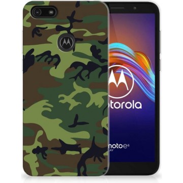 GSM Hoesje Motorola Moto E6 Play Smartphonehoesje Camouflage
