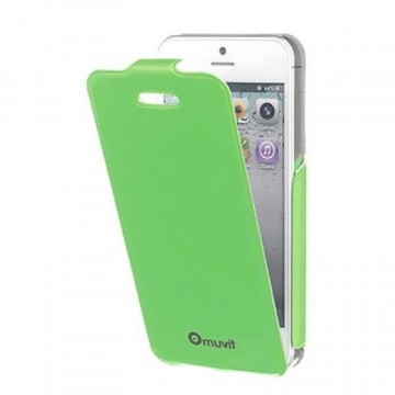 muvit iPhone 5 / 5S  Fluosh iFlip Case Green