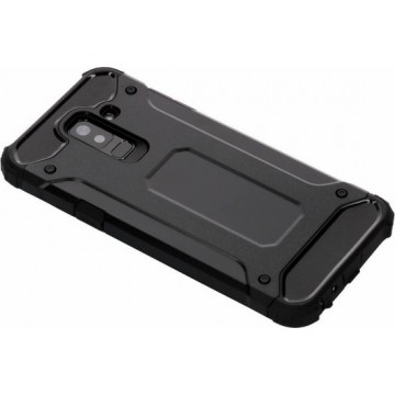 Rugged Xtreme Backcover Samsung Galaxy A6 Plus (2018) hoesje - Zwart