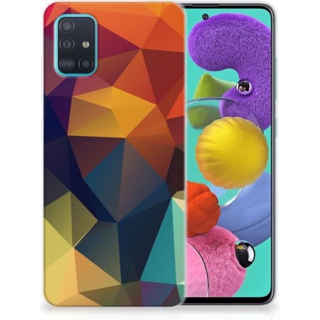 TPU Hoesje Samsung Galaxy A51 Polygon Color