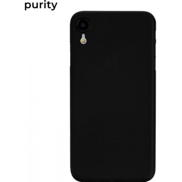 Purity Ultra Dun Backcover Hoesje voor iPhone Xr  - Zwart