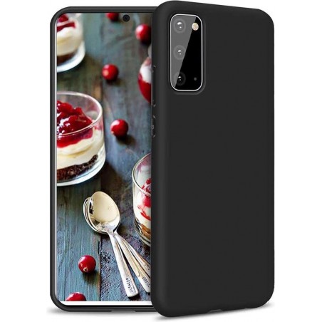 Samsung Galaxy S10 Lite 2020 - Silicone Hoesje - Zwart